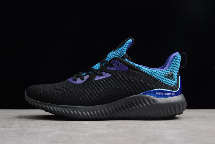 New Adidas AlphaBounce 1 Kolor Core Black/Grey Five/Energy Ink CQ0304