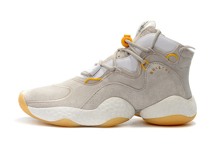2018 Bristol Studio x Adidas Crazy BYW "Oatmeal" Men's Shoes