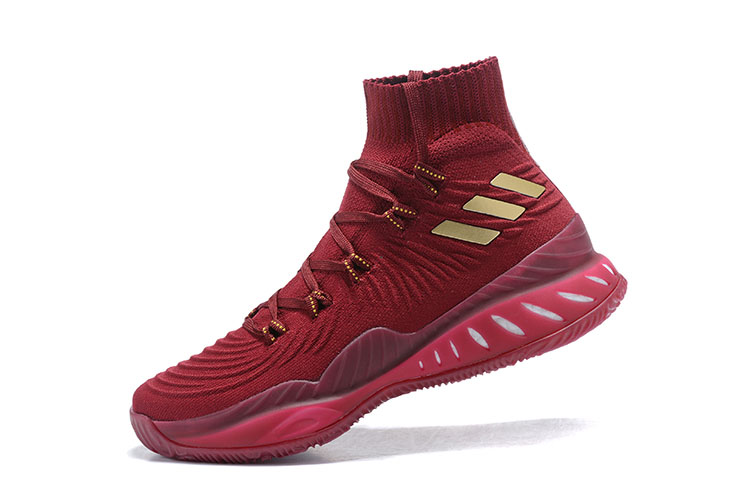 Men's Adidas Crazy Explosive 2017 Wine Red/Metallic Gold-White