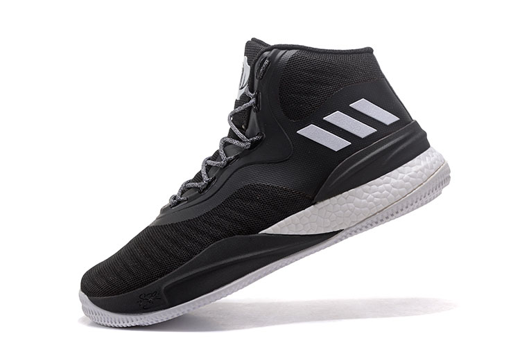 Adidas D Rose 8 Black/White Men's Basketball Shoes
