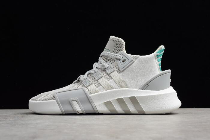 Men's and Women's Adidas EQT Bask ADV Grey/Green-White CQ2995