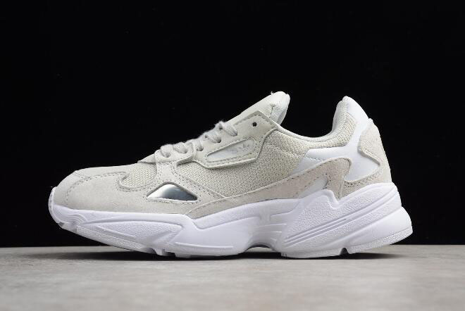 New Adidas Falcon WMNS Light Grey/White BB9175
