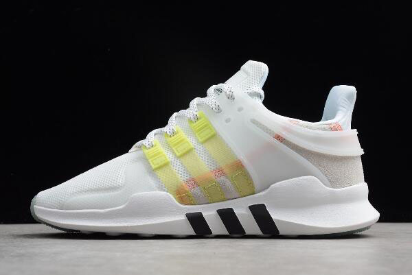 Women's Adidas EQT Support ADV White/Semi Frozen Yellow/Black DB0401