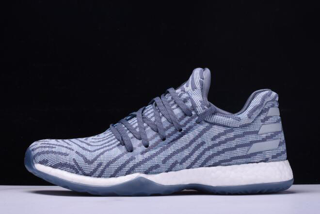Adidas Harden LS Raw Steel/Ash Grey-Hi Res Red AC8408