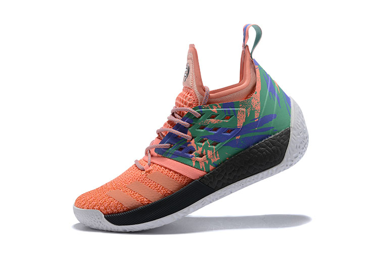 Adidas Harden Vol. 2 "California Dreamin" Bright Orange/Green-Black