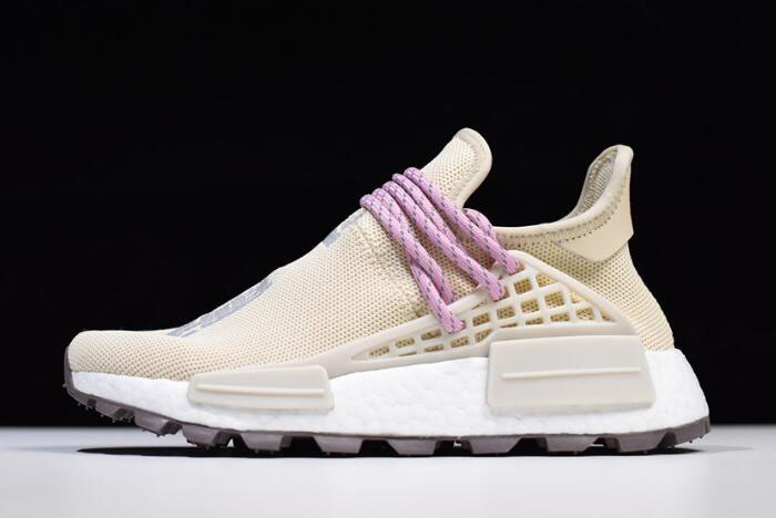 2018 Pharrell Williams x Adidas Human Race NMD Hu "NERD" Cream White Pink EE8102