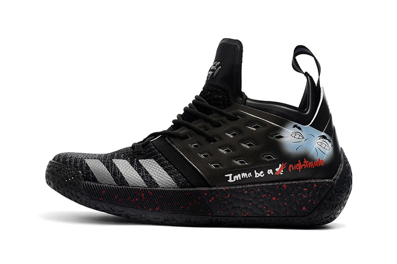 Adidas Harden Vol. 2 "Nightmare" Core Black/Grey-Iron Metallic