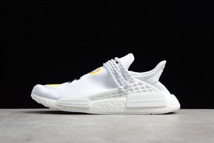 Pharrell x Adidas NMD Human Race "Birthday" White Colorful