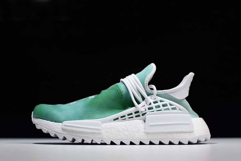 2018 Pharrell x Adidas NMD Human Race "China Exclusive" Youth Green/Footwear White F99670