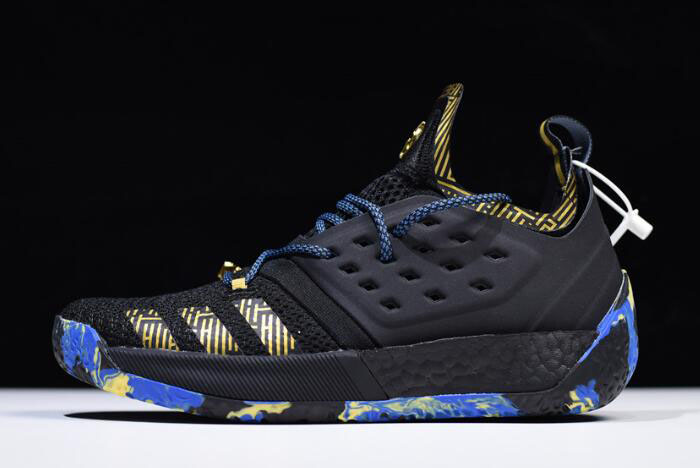 Adidas Harden Vol. 2 "MVP" Core Black/Gold Metallic/Trace Royal F36848