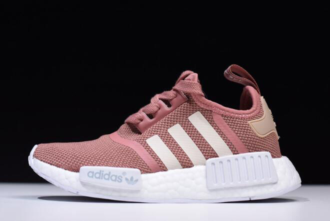 WMNS Adidas NMD R1 Raw Pink Rose Salmon Peach Shoes S76006
