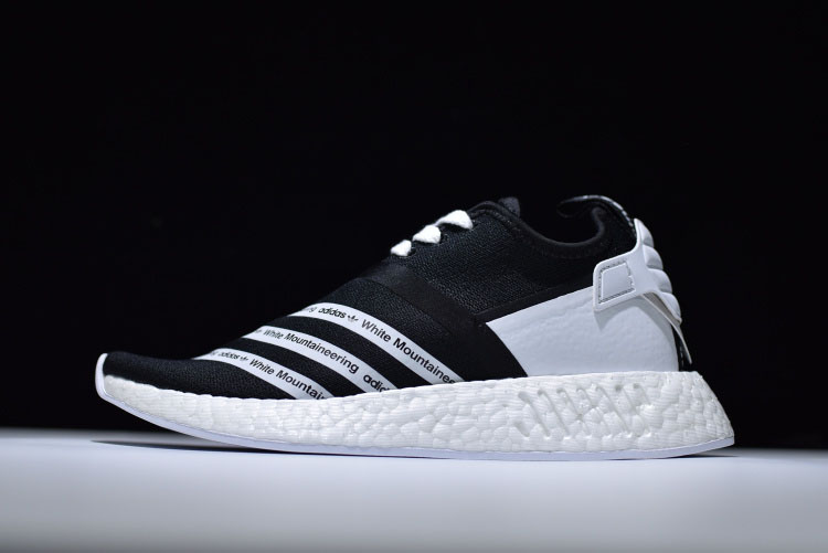 White Mountaineering x Adidas NMD R2 Primeknit Core Black/Footwear White CG3648