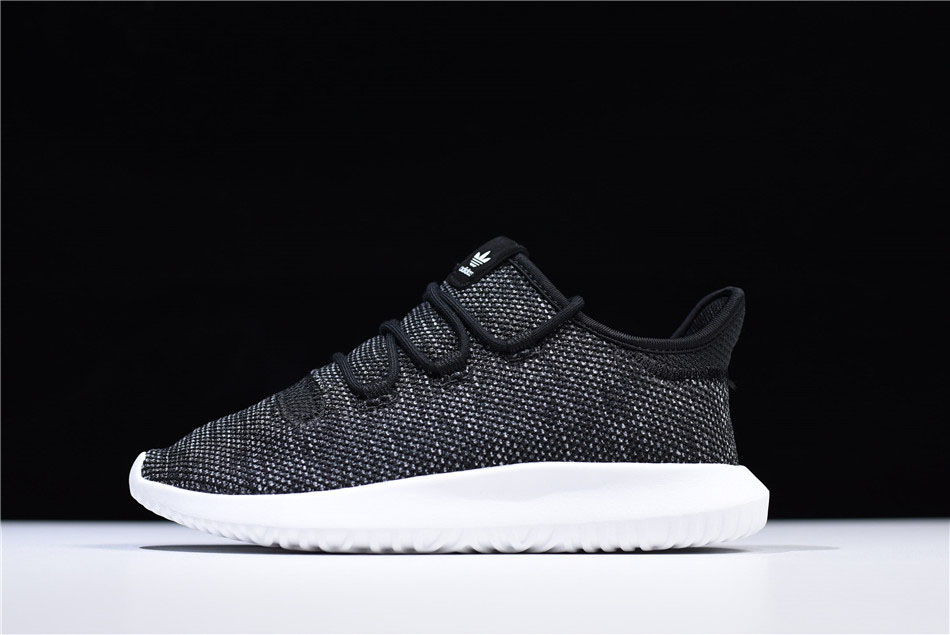 Mens and WMNS Adidas Tubular Shadow Knit Black/White Shoes