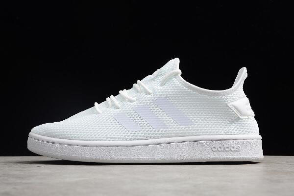 New Adidas Stan Smith "Triple White" Shoes AQ9609