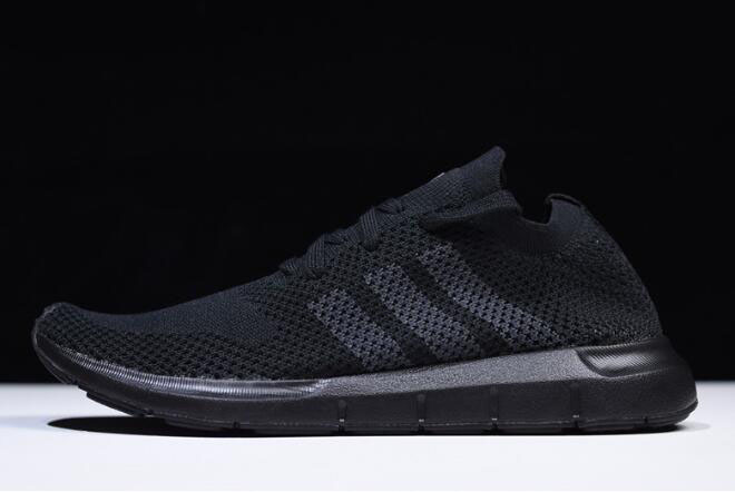 Adidas Originals Swift Run Primeknit "Triple Black" Sneaker CQ2893