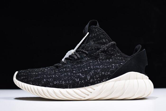 Adidas Tubular Doom Sock Primeknit Black/Sliver Running Shoes BY9337