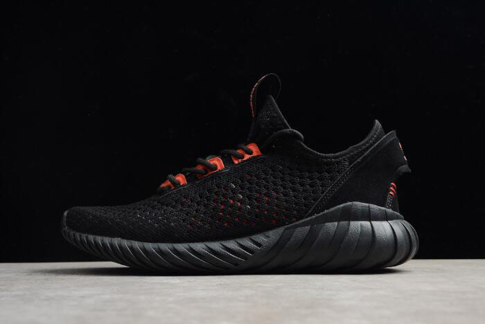 Adidas Tubular Doom Sock Primeknit Black/Trace Scarlet CG5509