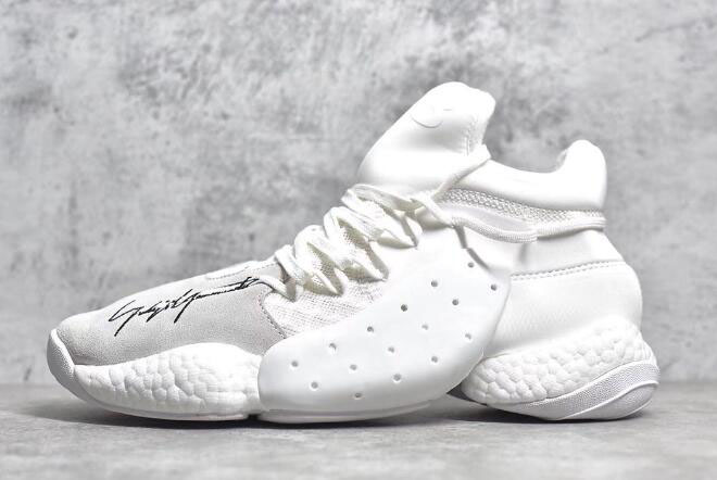 James Harden x Adidas Y-3 BYW BBALL White/Core White/Core Black