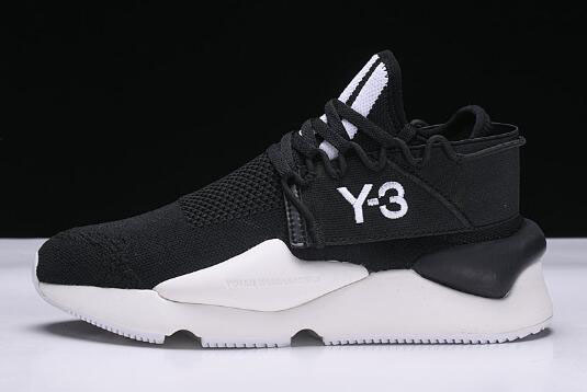 Men's and Women's Adidas Y-3 Black/White Sneaker 2018