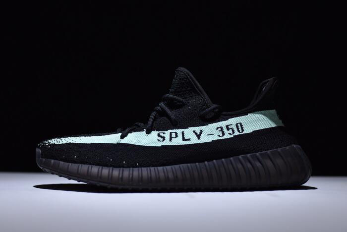 New Adidas Yeezy Boost 350 V2 Black Green Men's and Women's Size