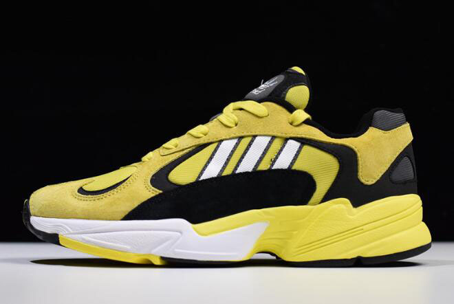 Adidas Yung-1 Mango Yellow/Black-White Men's Size B37611