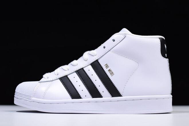 New Adidas Pro Model White Black S85962