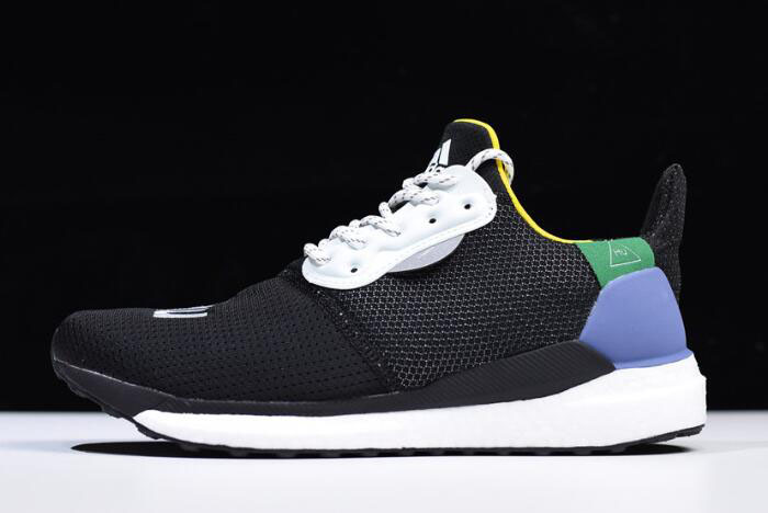 Pharrell x Adidas Solar Hu Glide Black/Multi-Color CG6736