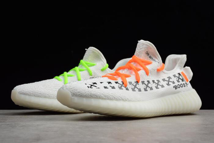 Virgil Abloh OFF-White x Adidas Yeezy Boost 350 V2 White Men's and Women's Size