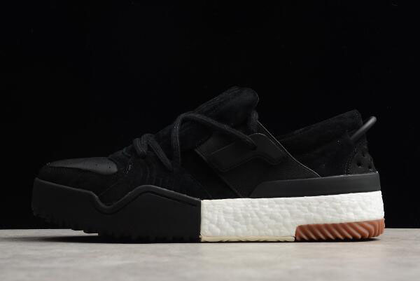 Cheap Adidas Alexander Wang Bball Low Black Suede AC6847