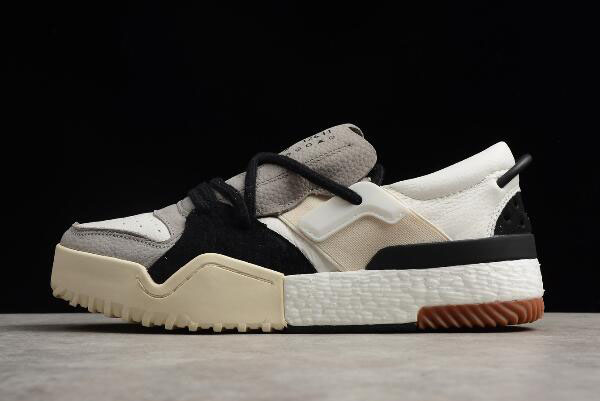 Cheap Adidas Alexander Wang Bball Low White/Grey-Black AC6848 On Sale