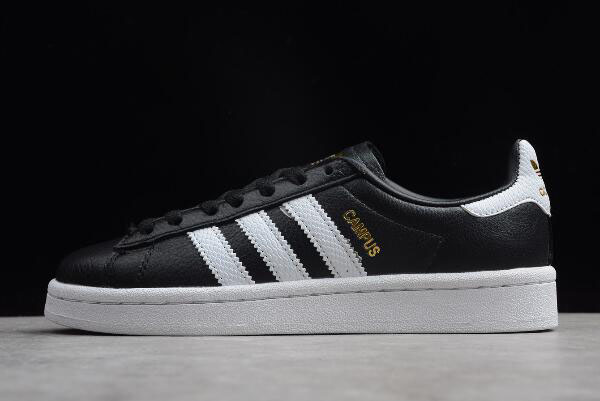 Adidas Originals Campus Black/White-Metallic Gold CQ2073