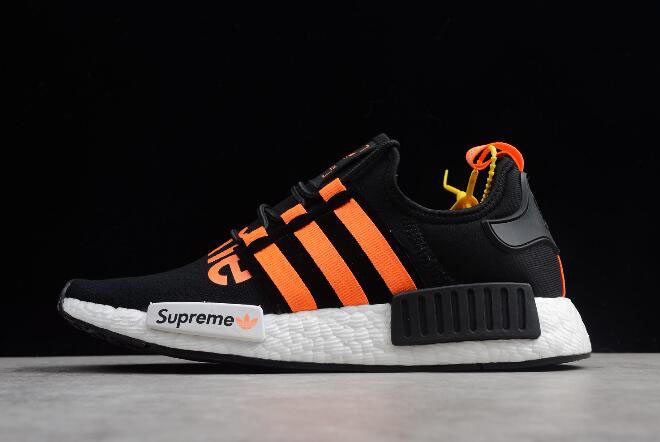 Supreme x Adidas NMD R1 Black/Orange-White DA8867