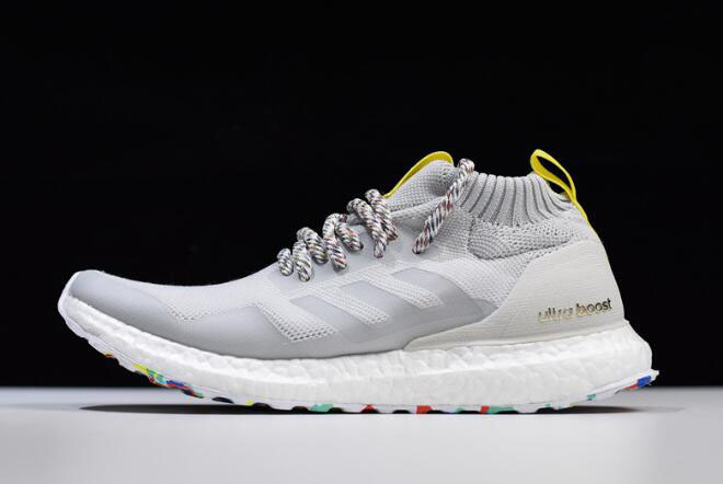 2018 Adidas Ultra Boost Mid White/Mutlticolor-White G26842