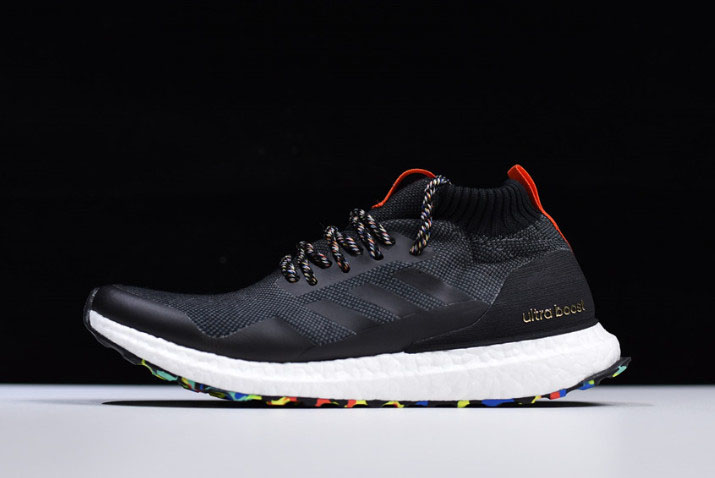 2018 Adidas Ultra Boost Mid Black/Multicolor-Black G26841