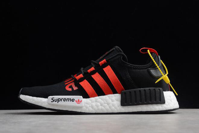 Supreme x Adidas NMD R1 Black/Gym Red-White DA8868